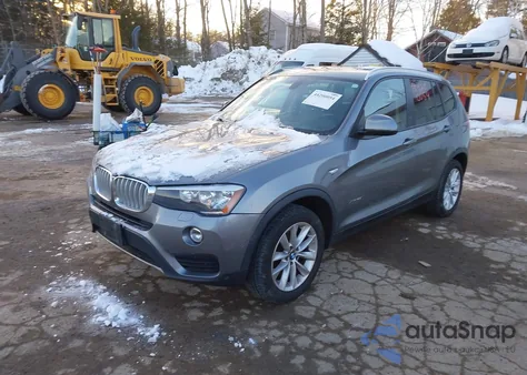 2015 BMW X3 xDrive28I from USA, damaged, VIN 5UXWX9C52F0D51066